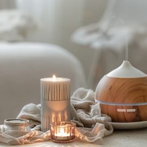 Kit de Aromaterapia com Difusor Elétrico